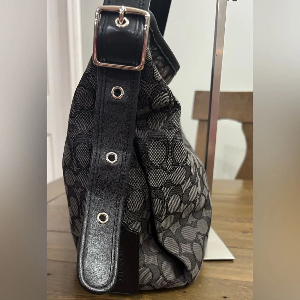 Coach Signature Small Dufflette Bag in Classic Jacquard